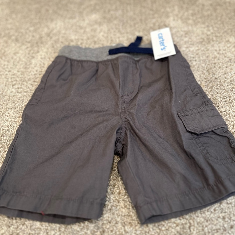Carter's Gray and Navy Shorts